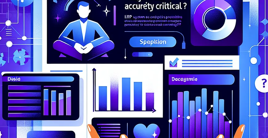  为什么ERP系统的数据准确性至关重要？  